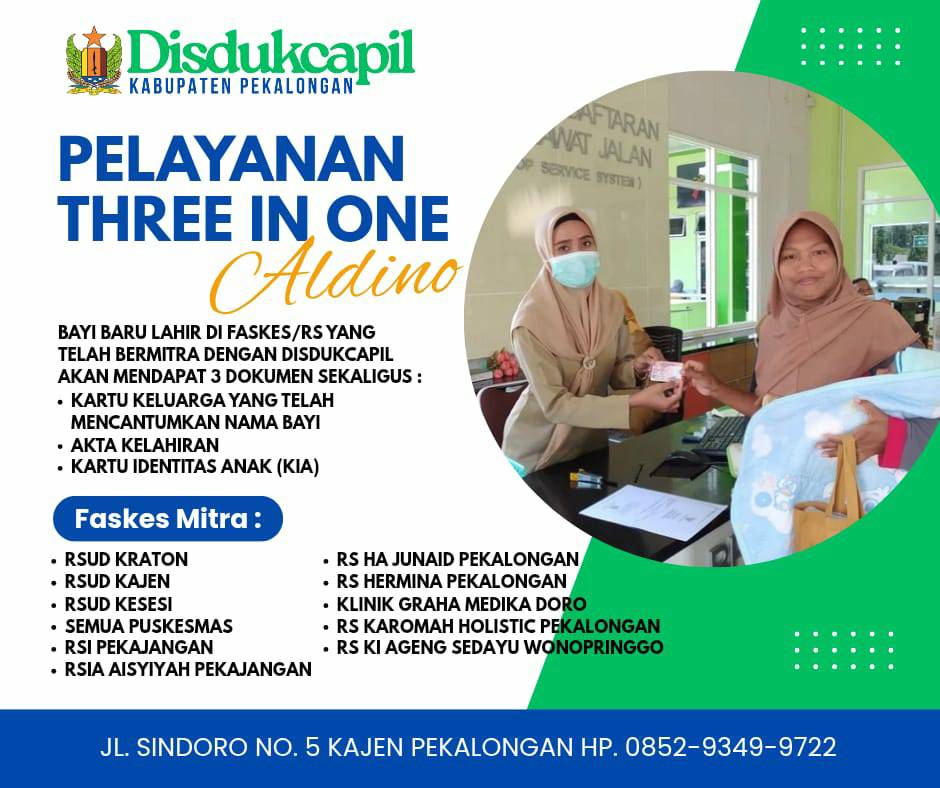 Pelayanan Three In One Aldino