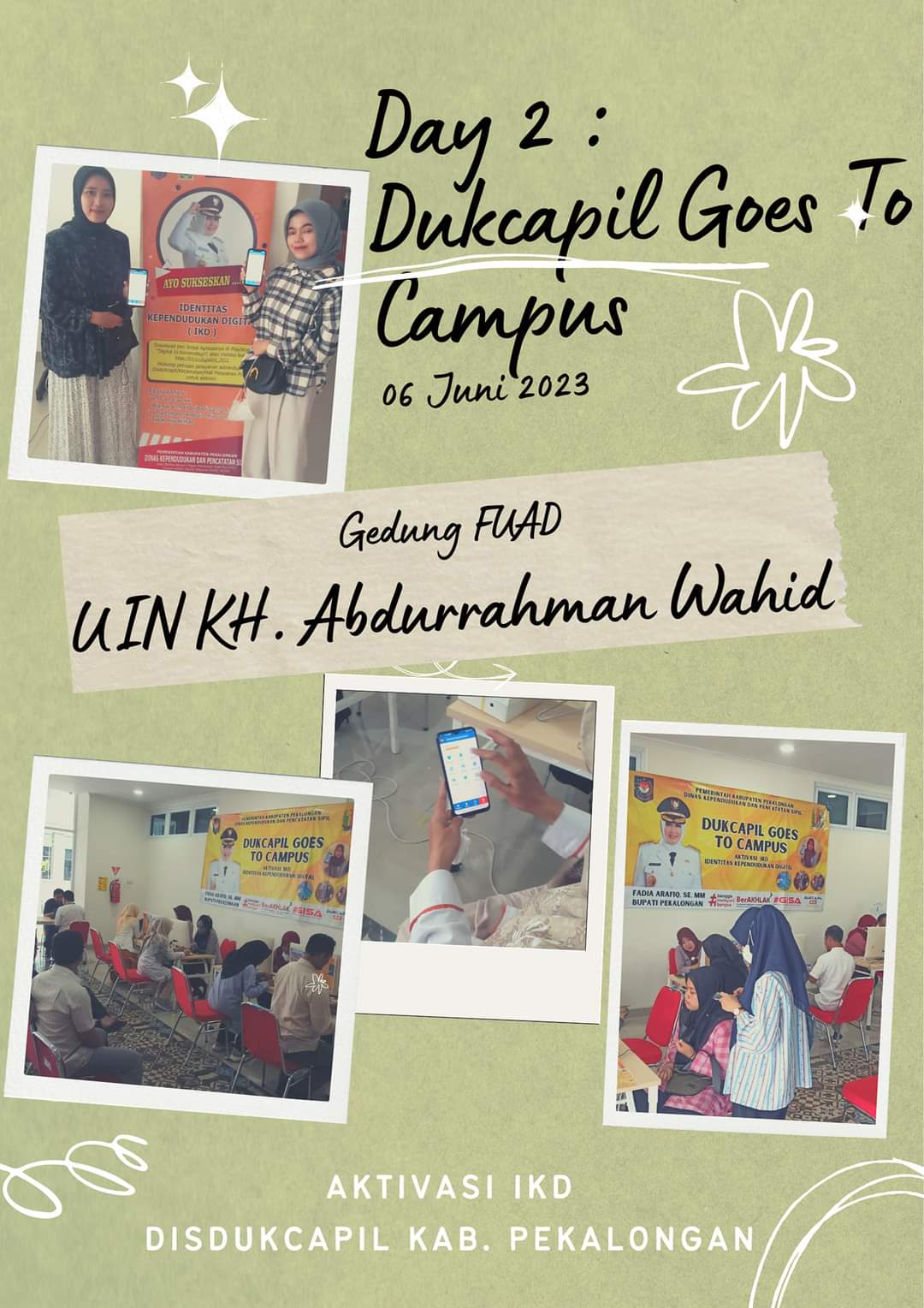Day 2 Disdukcapil Goes To Campus UIN Gusdur Pekalongan