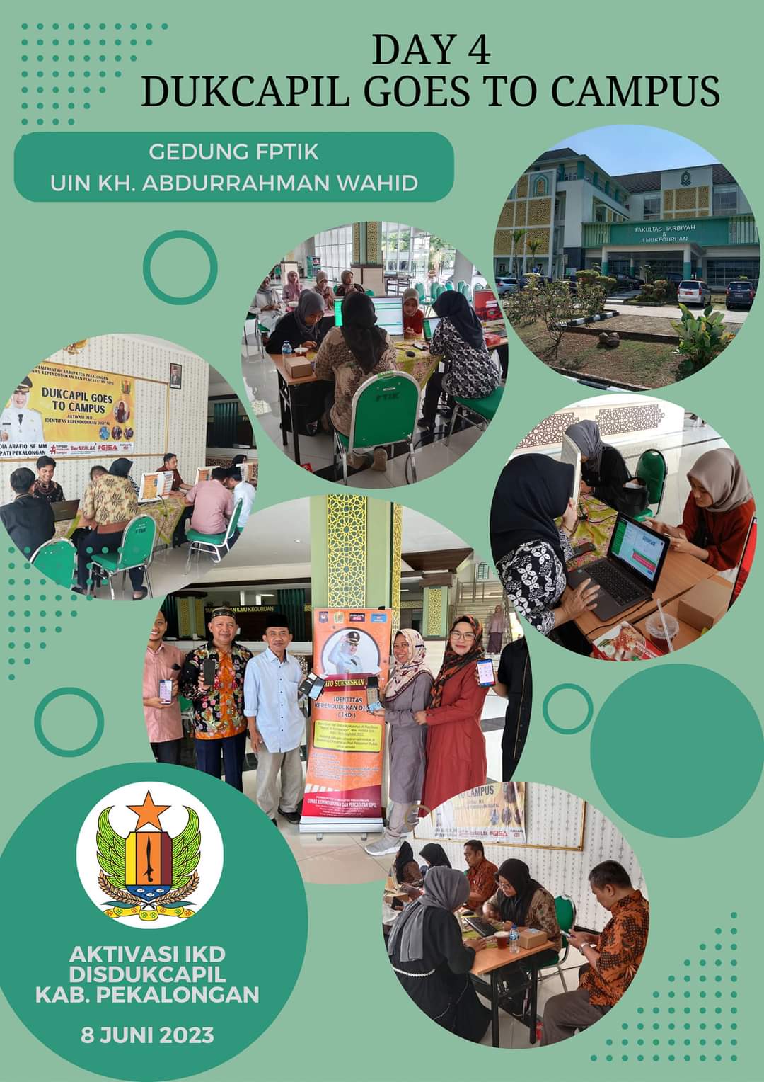 Day 4 Disdukcapil Goes to Campus UIN Gusdur Pekalongan