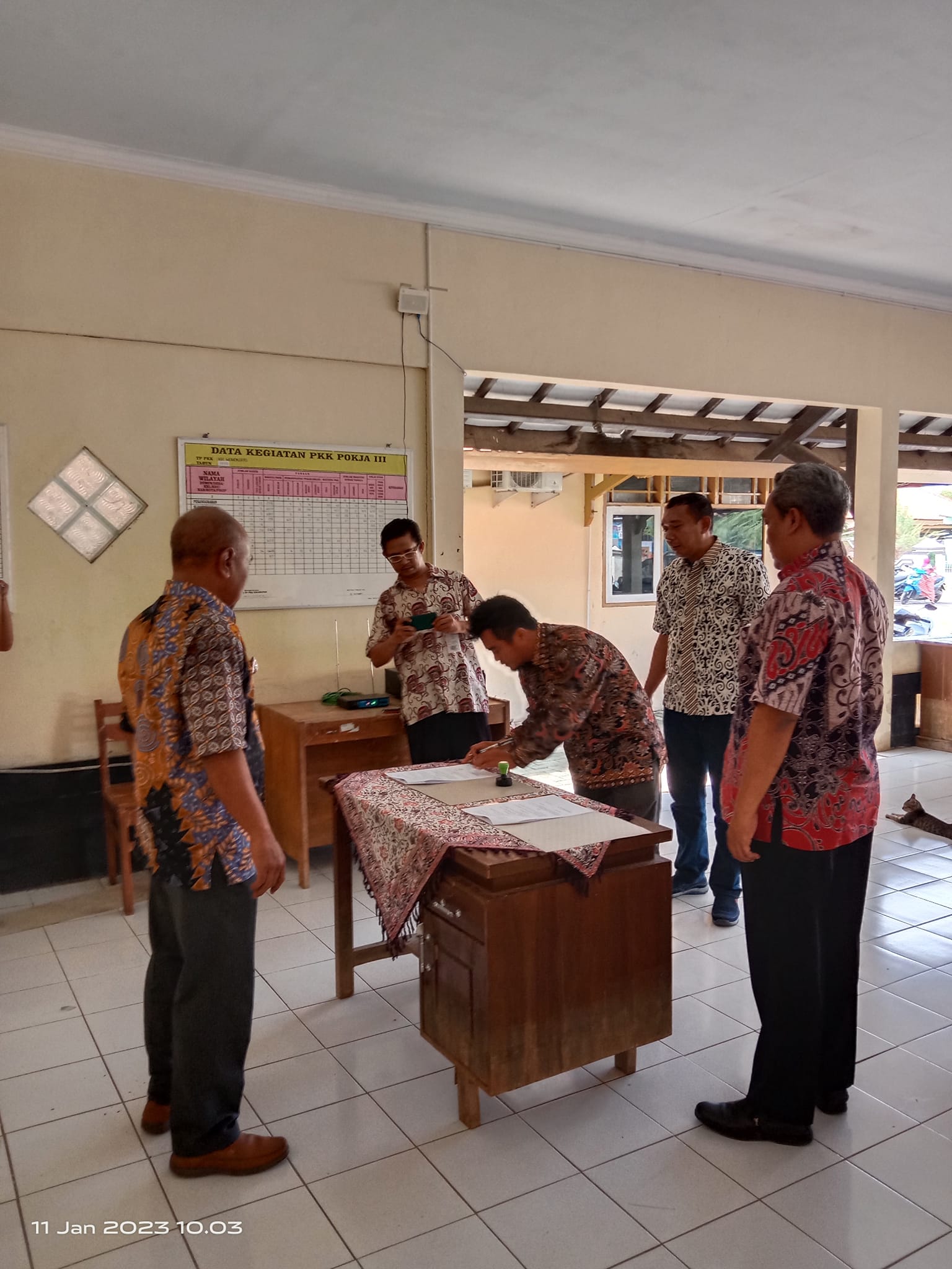 Penandatangan PKS bagi PPAD dan distribusi KTP-el