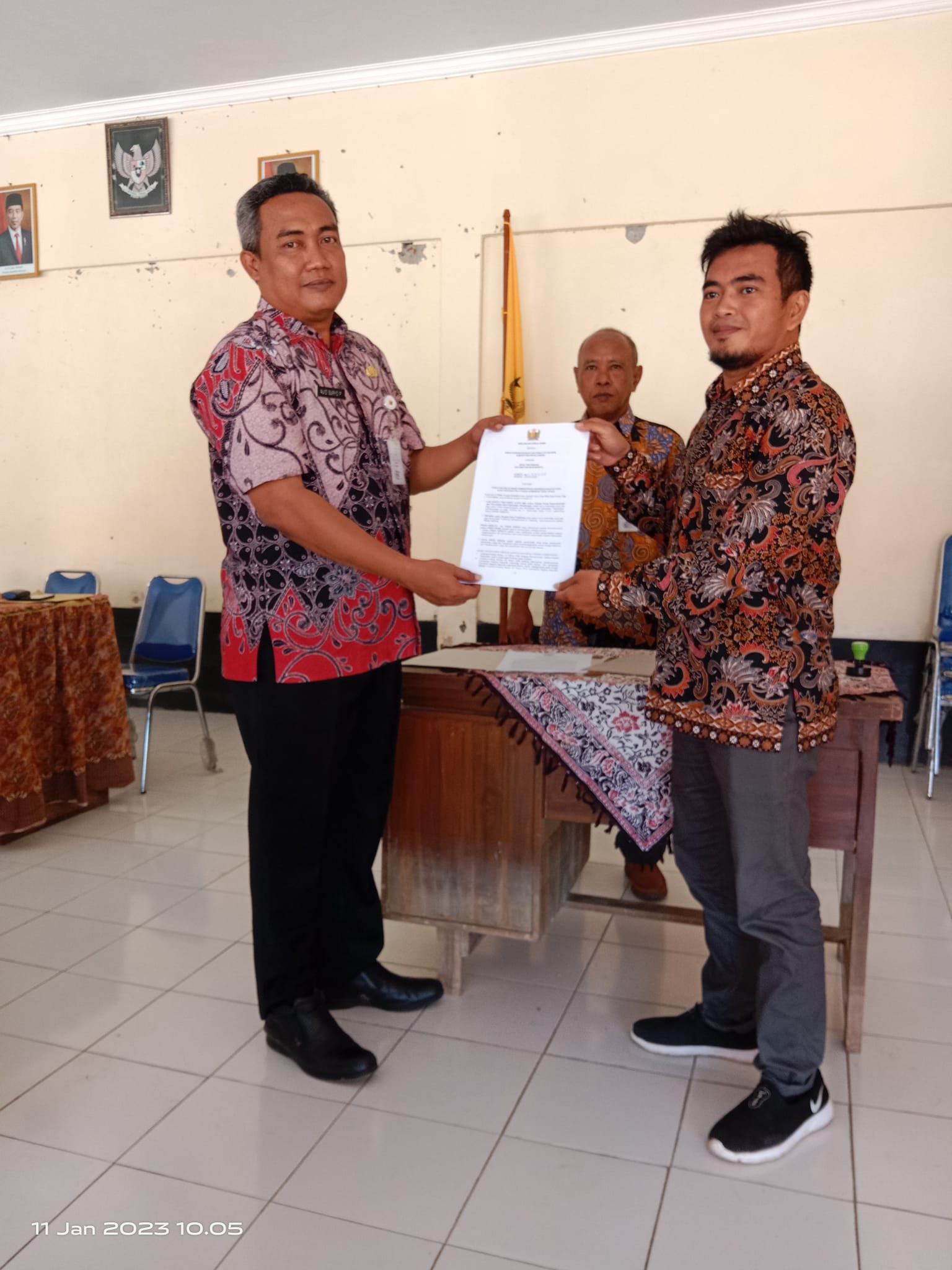 Penandatangan PKS bagi PPAD dan distribusi KTP-el