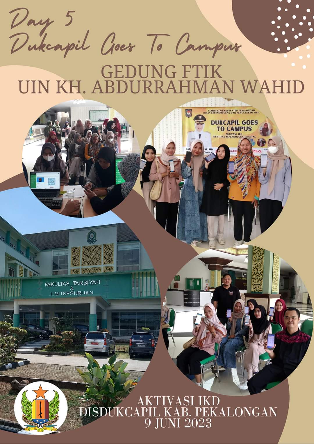 Day 5 Disdukcapil Goes to Campus UIN Gusdur Pekalongan