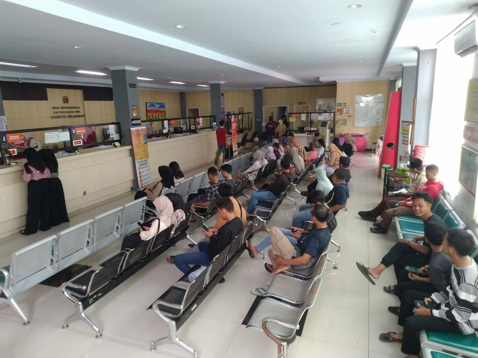 Hari ketiga pelayanan adminduk di hari libur dalam rangka Pemilu 2024