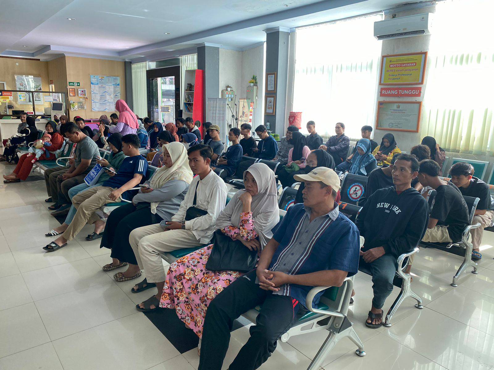 Hari keempat pelayanan adminduk di hari libur dalam rangka Pemilu 2024