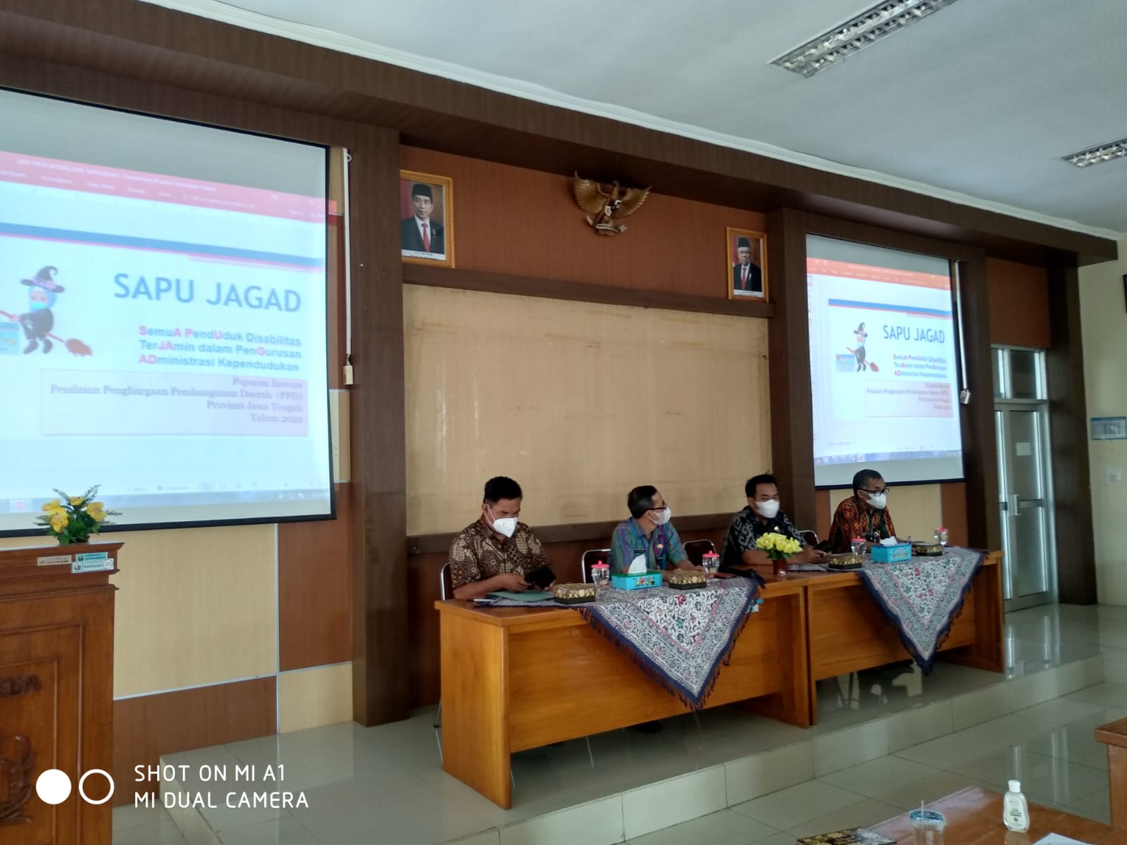 INOVASI SAPU JAGAD BERLAGA DI PENGHARGAAN PEMBANGUNAN DAERAH PROVINSI JATENG TAHUN 2022