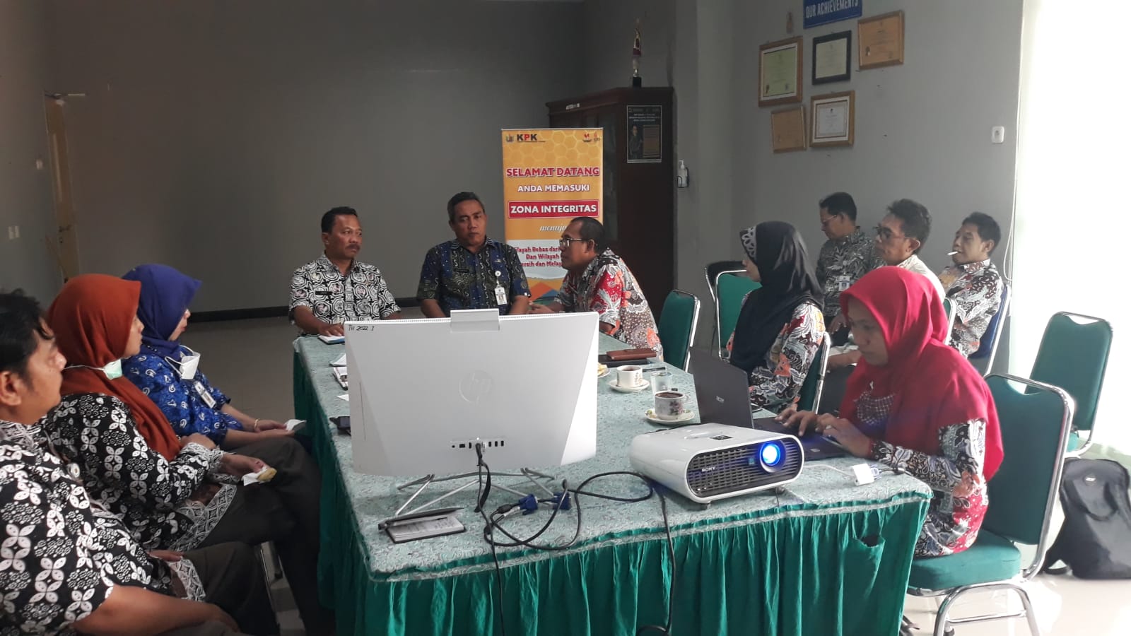 Disdukcapil adakan Sosialisasi Pembangunan Zona Integritas Menuju WBK/WBBM