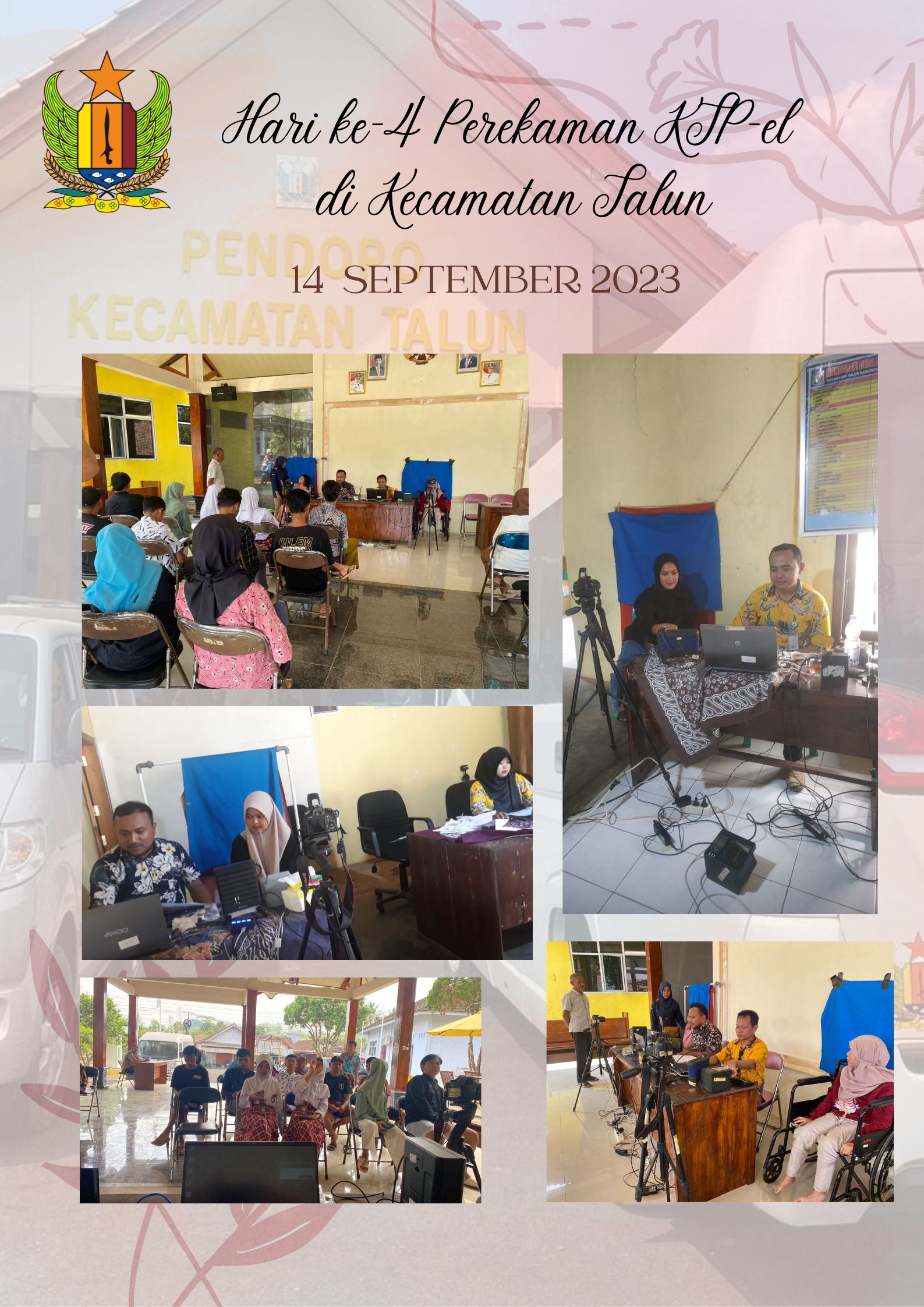 Hari ke-4 Perekaman KTP-el di Kecamatan Talun